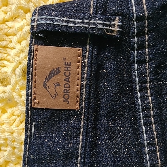 Kids sparkly Jordache denim shorts - Picture 3 of 5